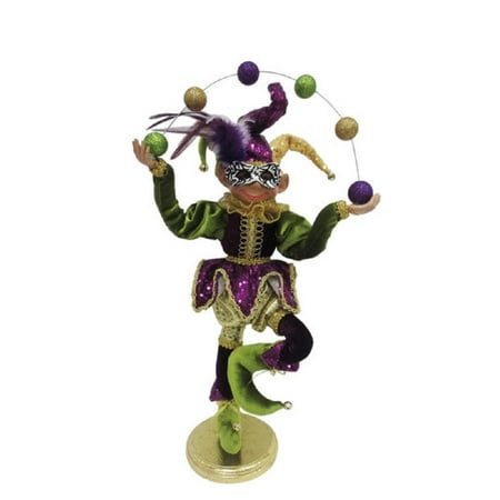 24 Standing Huge Christmas Holiday Jester Elf Mardi Gras Doll Home Decor